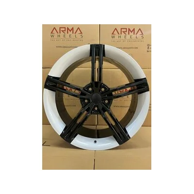 7,5X17 5X120 ET35 73,1 BLACK WHITE